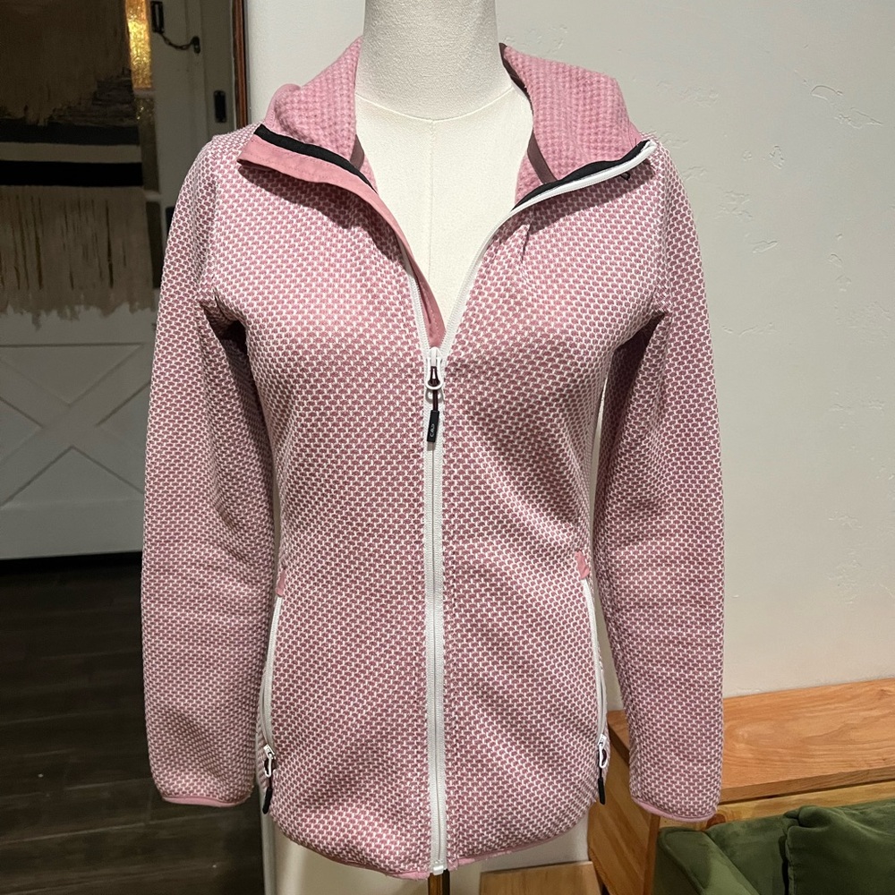 CMP Italian Pink Textured Trekking Jacket